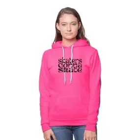 Skaters Gonna Skate Neon Unisex Hoodie - XS, XL