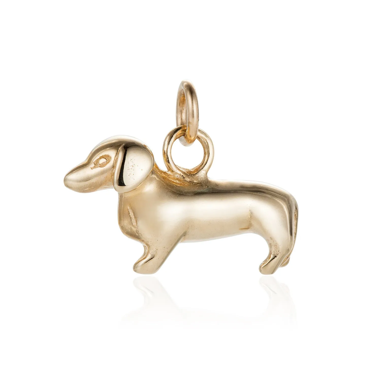 Solid Gold Dachshund Charm By Joy Everley