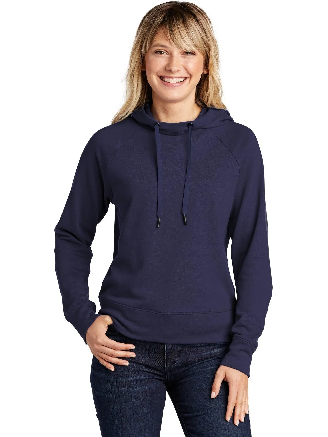 Sport-Tek Ladies Lightweight French Terry Pullover Hoodie