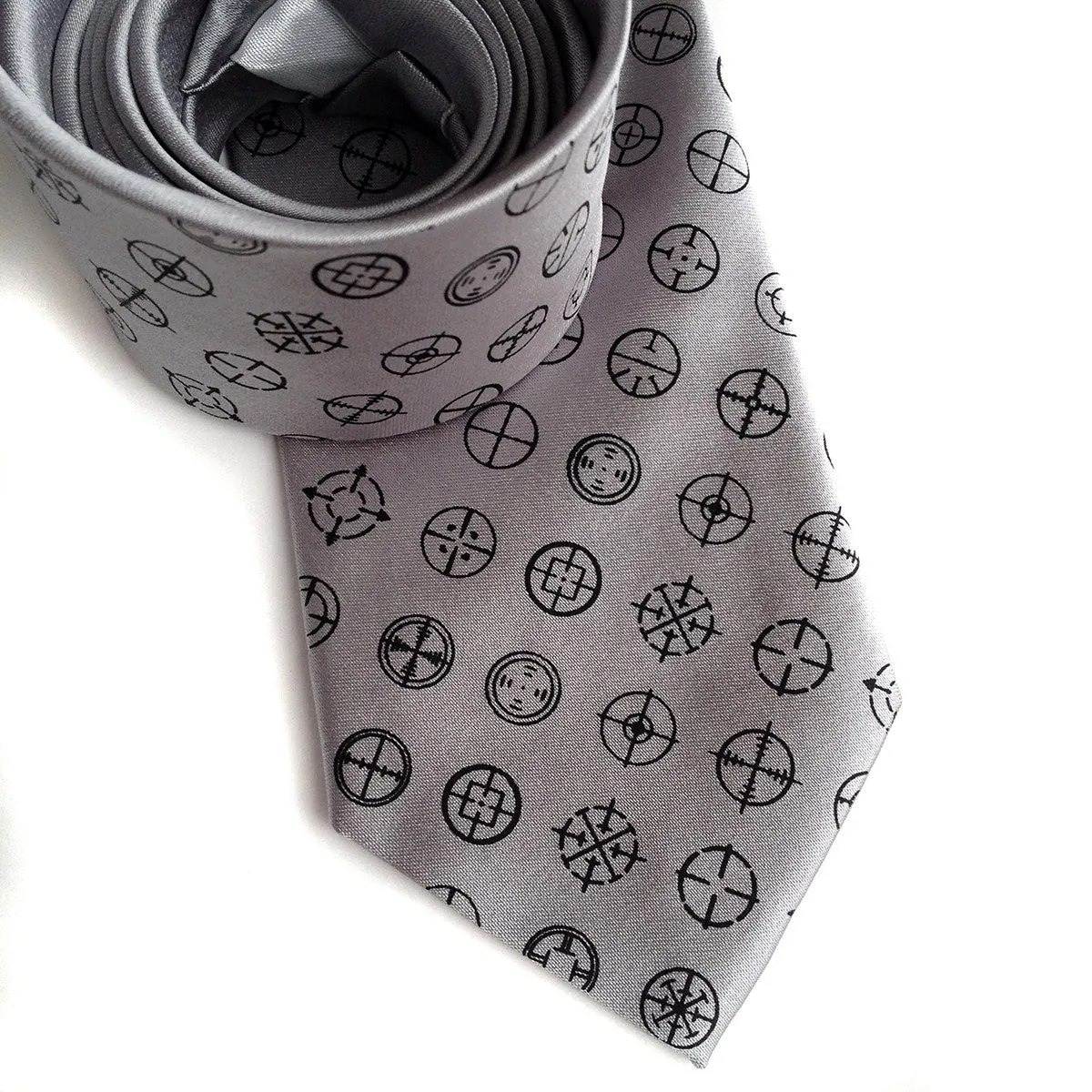 Straight Shooter Silk Necktie