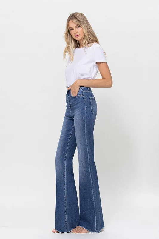 SUPER HIGH RISE RELAXED FLARE