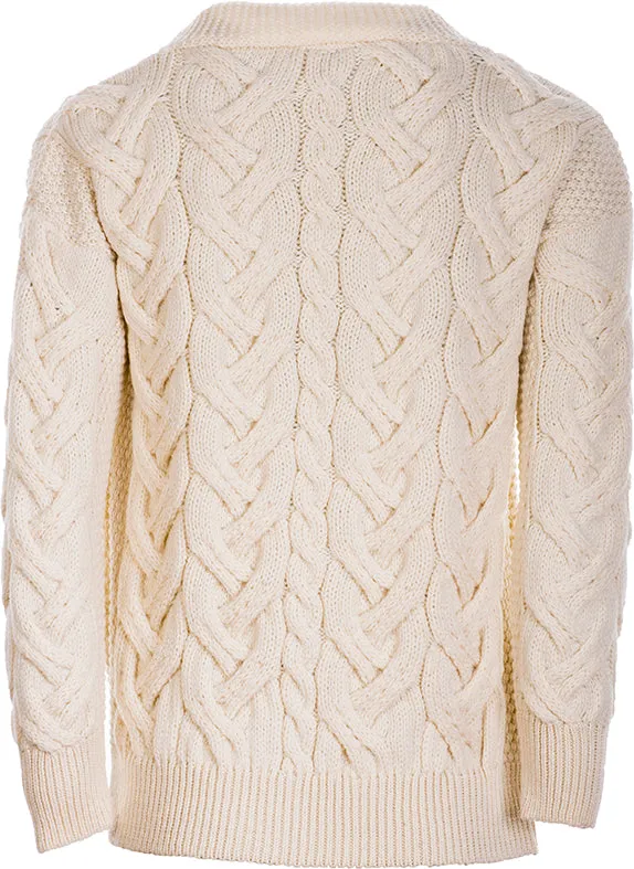 Super Soft Merino Wool Chunky Cable Knit Cardigan