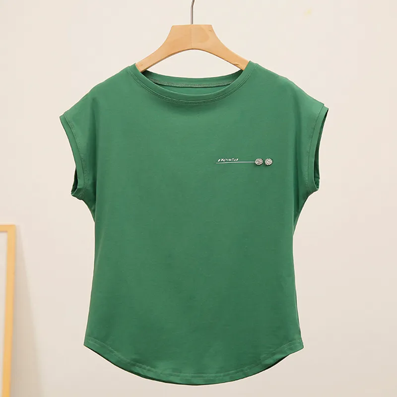 T Shirt Women 2019 Summer T-Shirt Casual Tshirt Woman Cotton