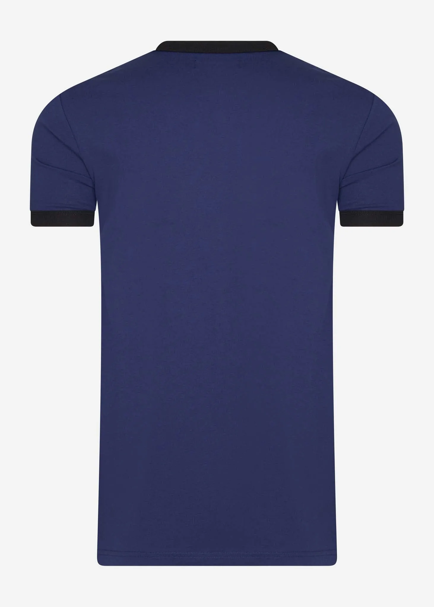 Taped ringer t-shirt - french navy