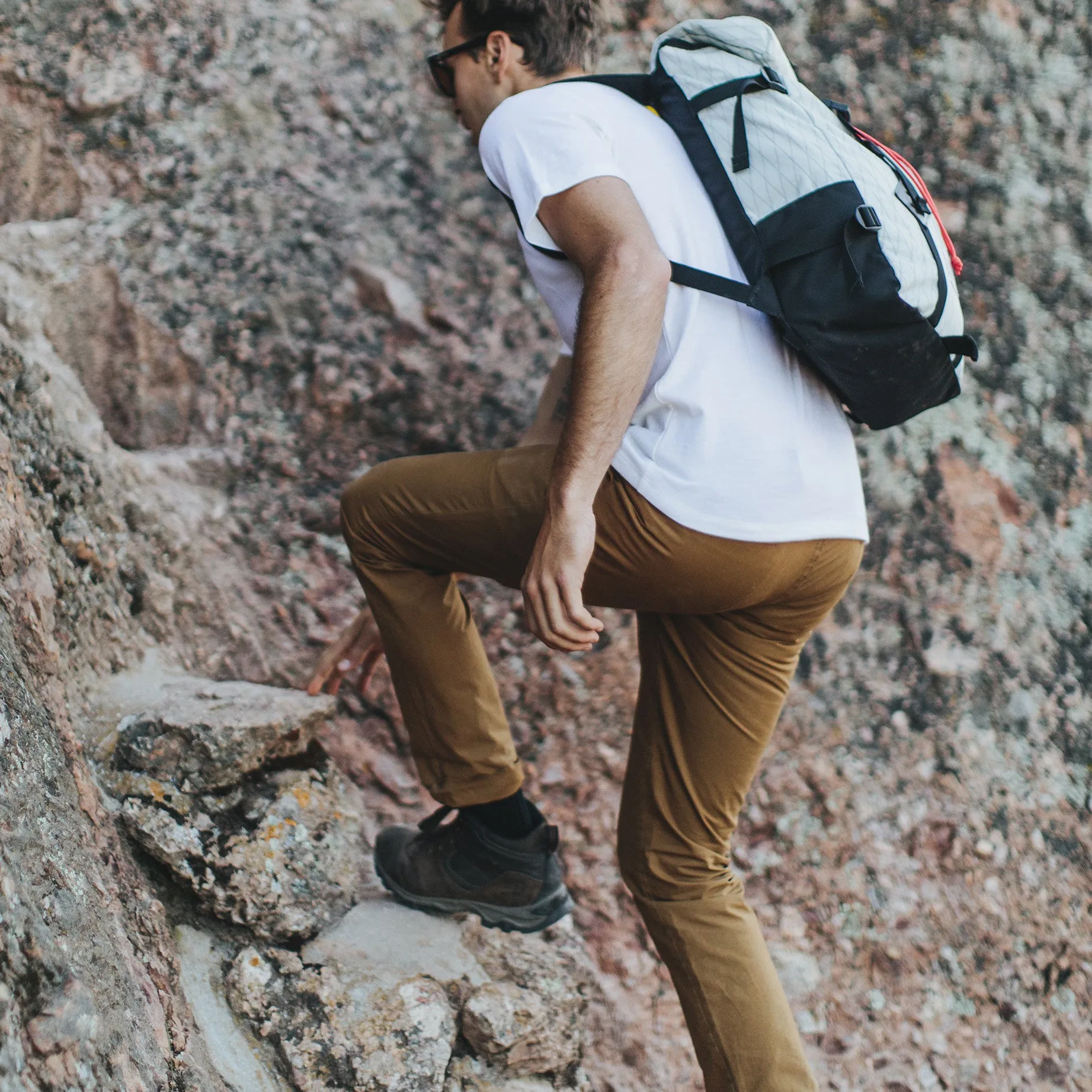 The Travel Chino in British Khaki