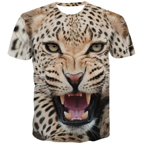 Tiger T shirts Men Animal T-shirts 3d War Shirt Print Rock T-shirts Graphic Gothic Tshirts Cool Short Sleeve Fashion Men women