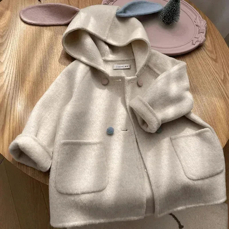 Two Tone Pastel Bunny Coat