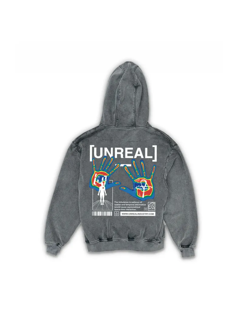 UNREAL Washed Vision Hoodie