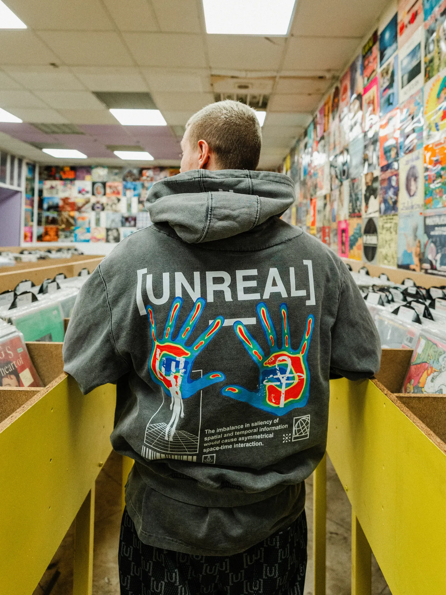 UNREAL Washed Vision Hoodie