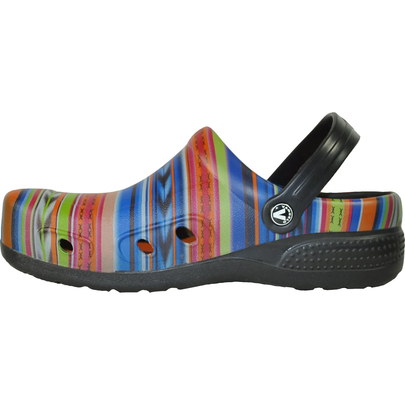 VANGELO Women Slip Resistant Clog RITZ Multi Color-1