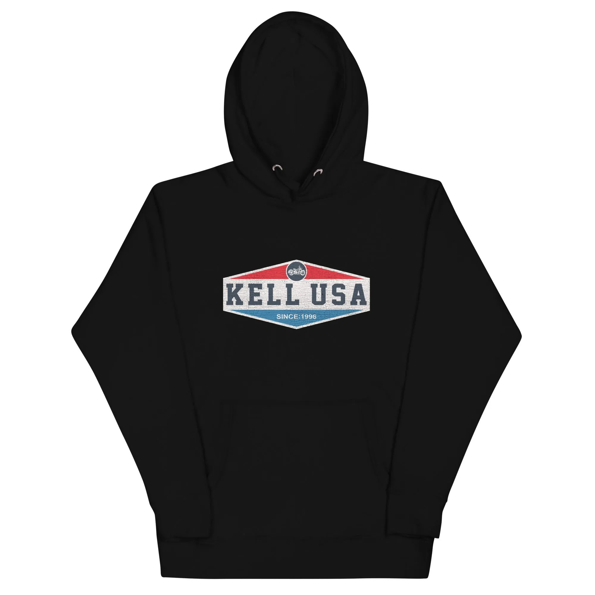 Vintage Design By Kellusa Fleece Hoodie