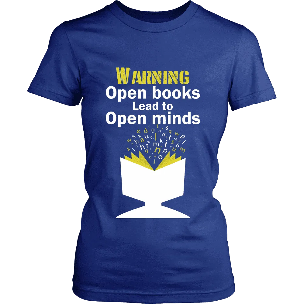 Warning! Open books lead to open minds