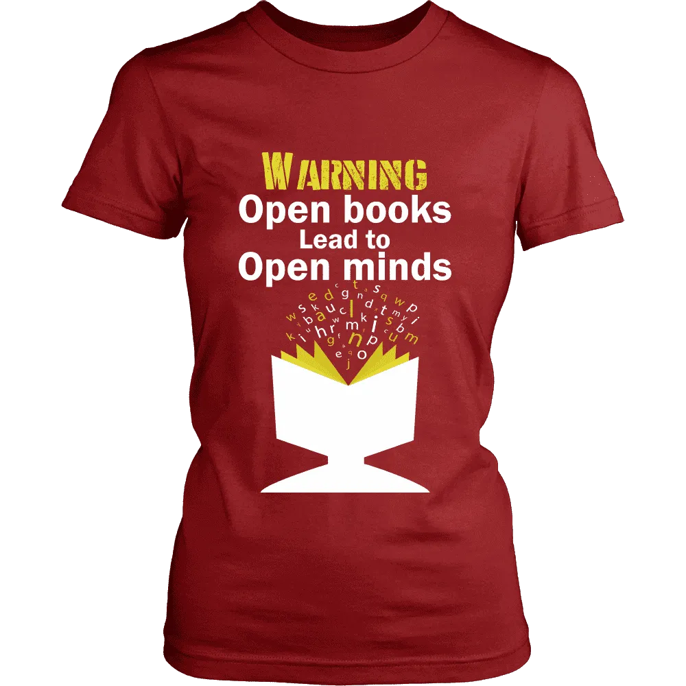 Warning! Open books lead to open minds