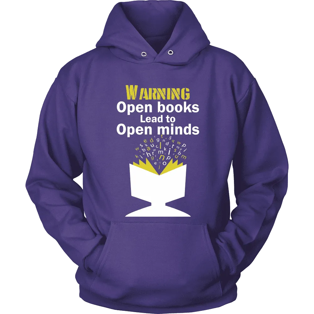 Warning! Open books lead to open minds