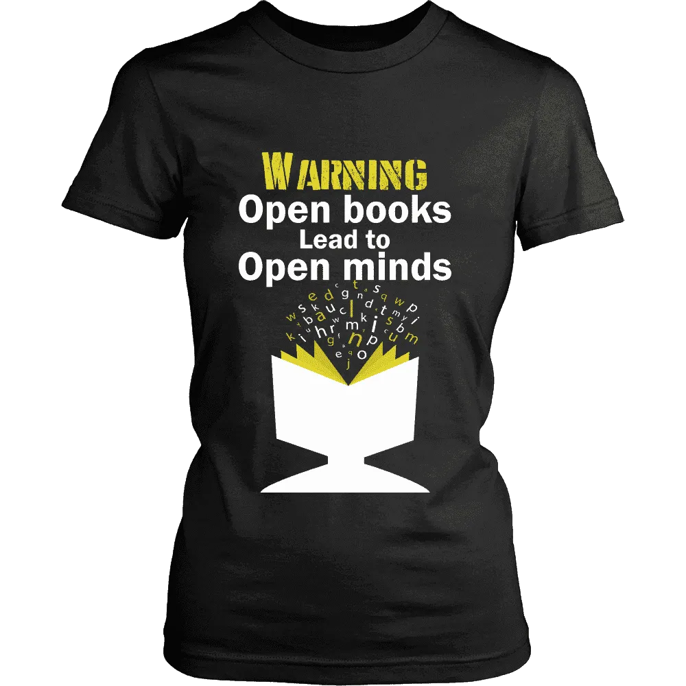 Warning! Open books lead to open minds