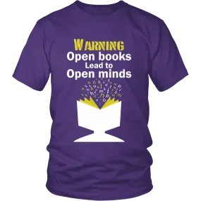 Warning! Open books lead to open minds