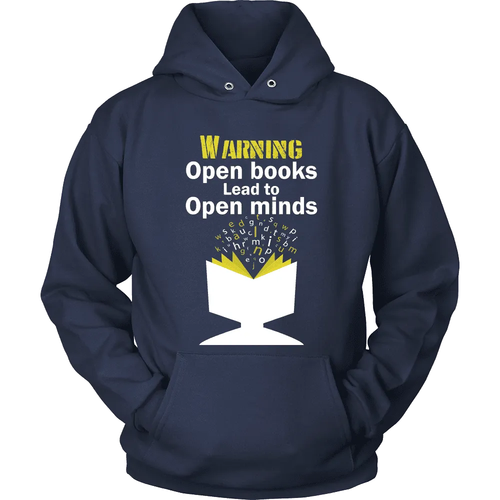 Warning! Open books lead to open minds