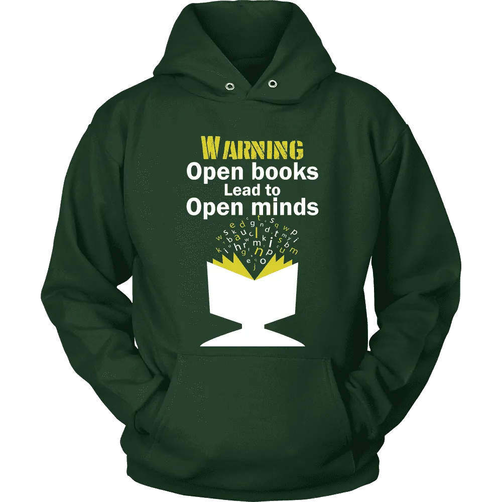 Warning! Open books lead to open minds