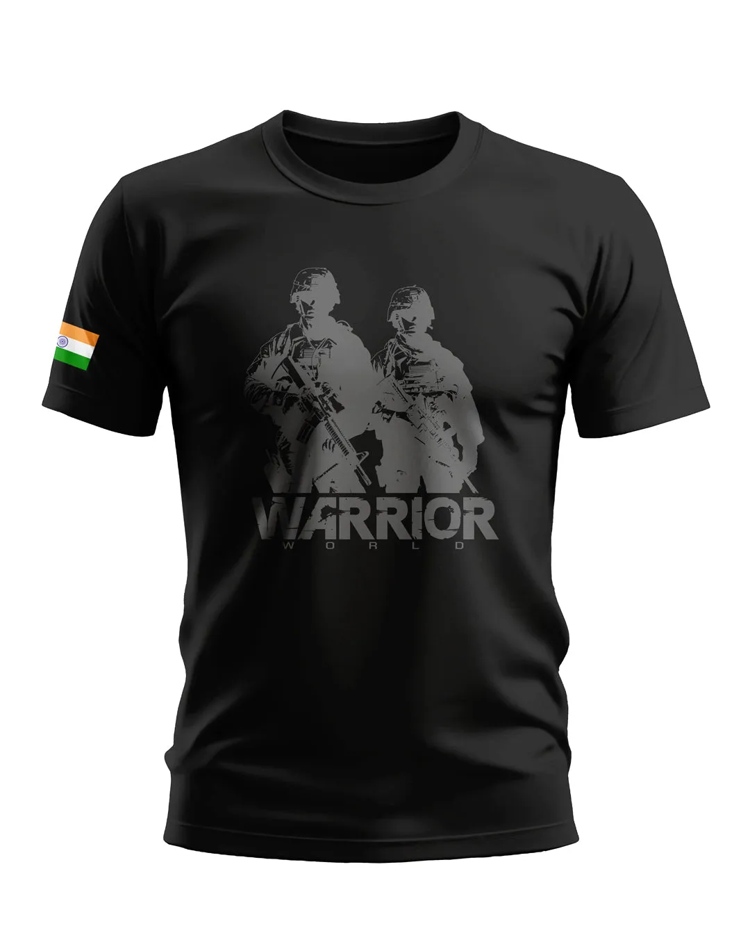 Warrior world Army Soft Cotton T-shirt