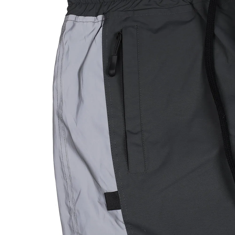 WD FUTURE REFLECTIVE TRACK PANTS CHARCOAL