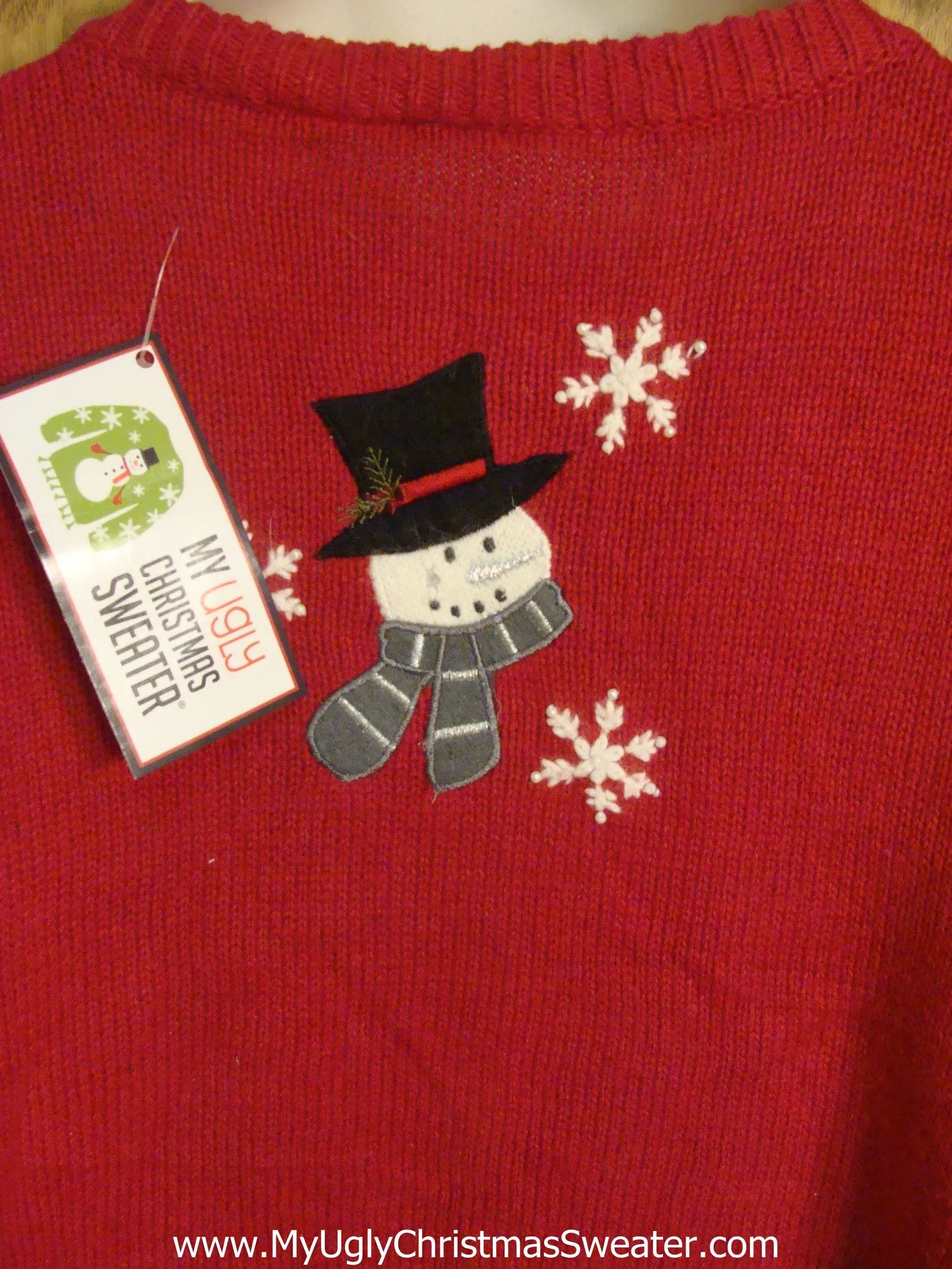 Wintry Scene Tacky Xmas Party Sweater