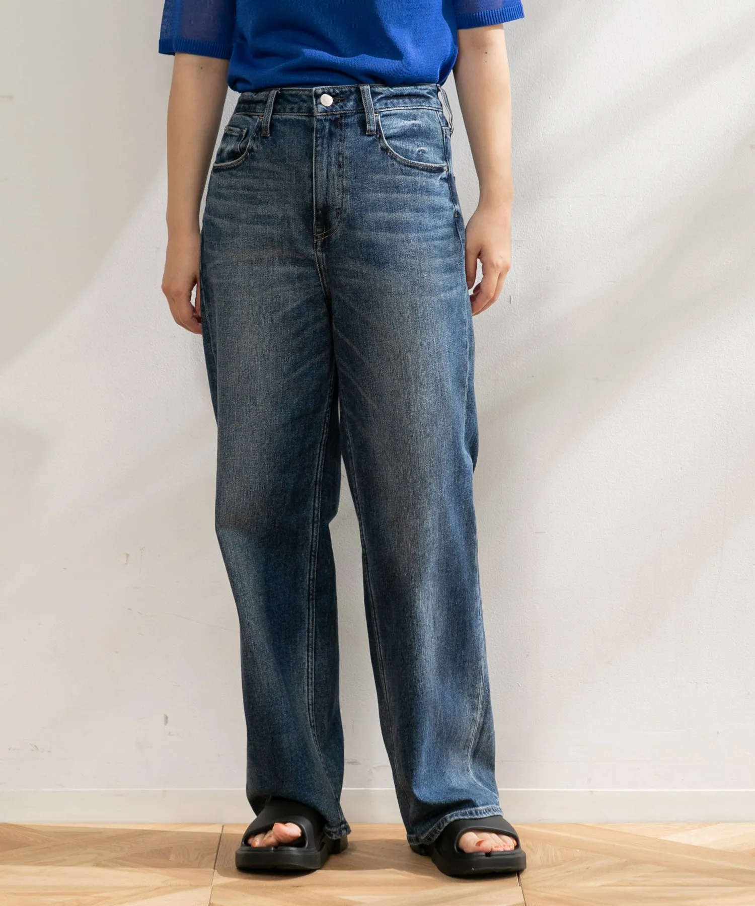 【WOMEN】Healthy denim Pink Pepper ストレートデニム