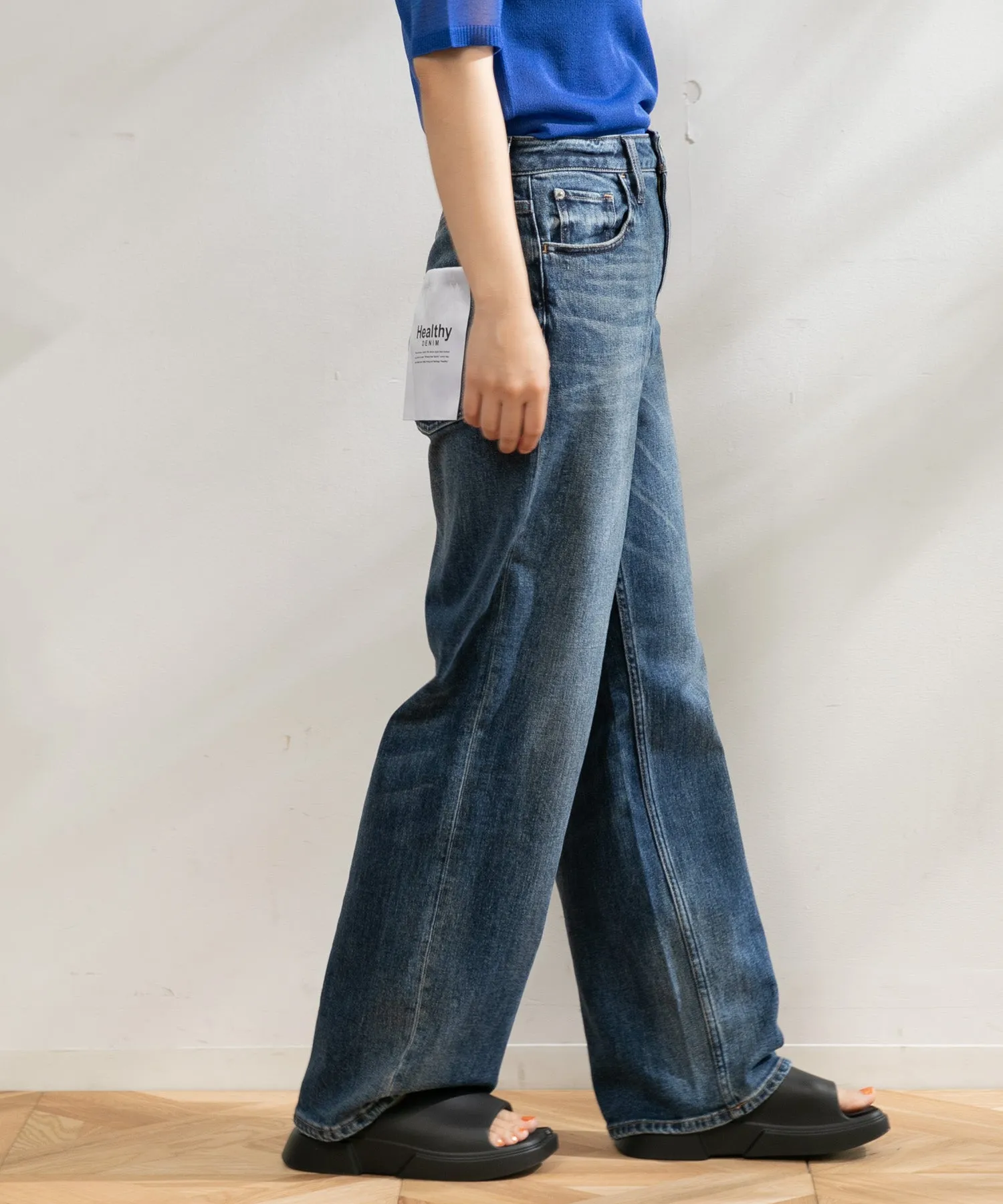 【WOMEN】Healthy denim Pink Pepper ストレートデニム