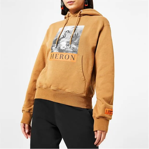 Womens Heron Preston Logo Hoodie