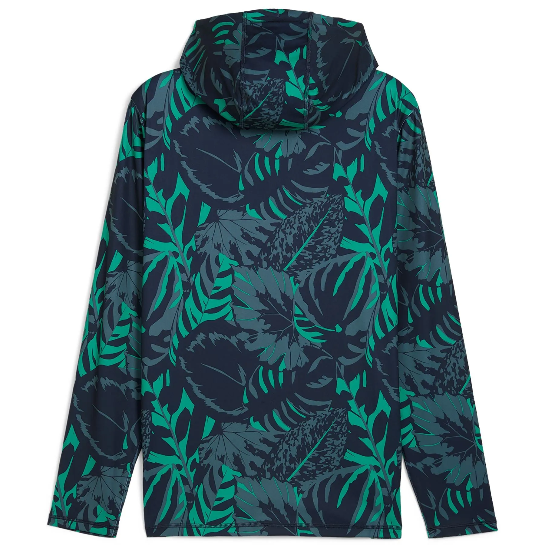 x PTC Palm Glitch Hoodie Deep Navy/Sparkling Green - AW24